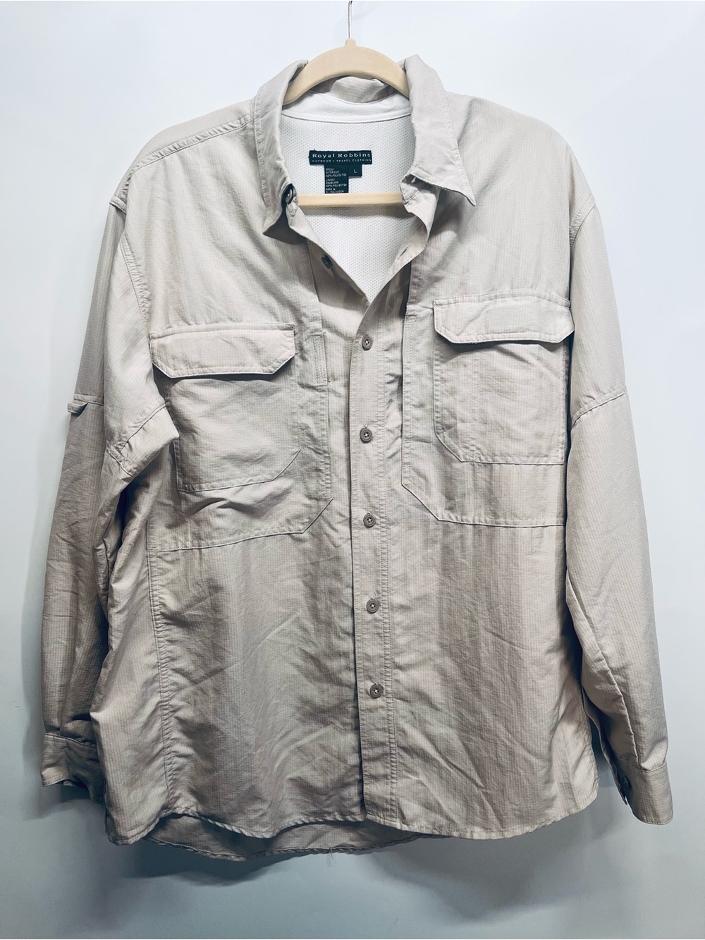 Royal Robbins ventilated long-sleeve outdoor shirt